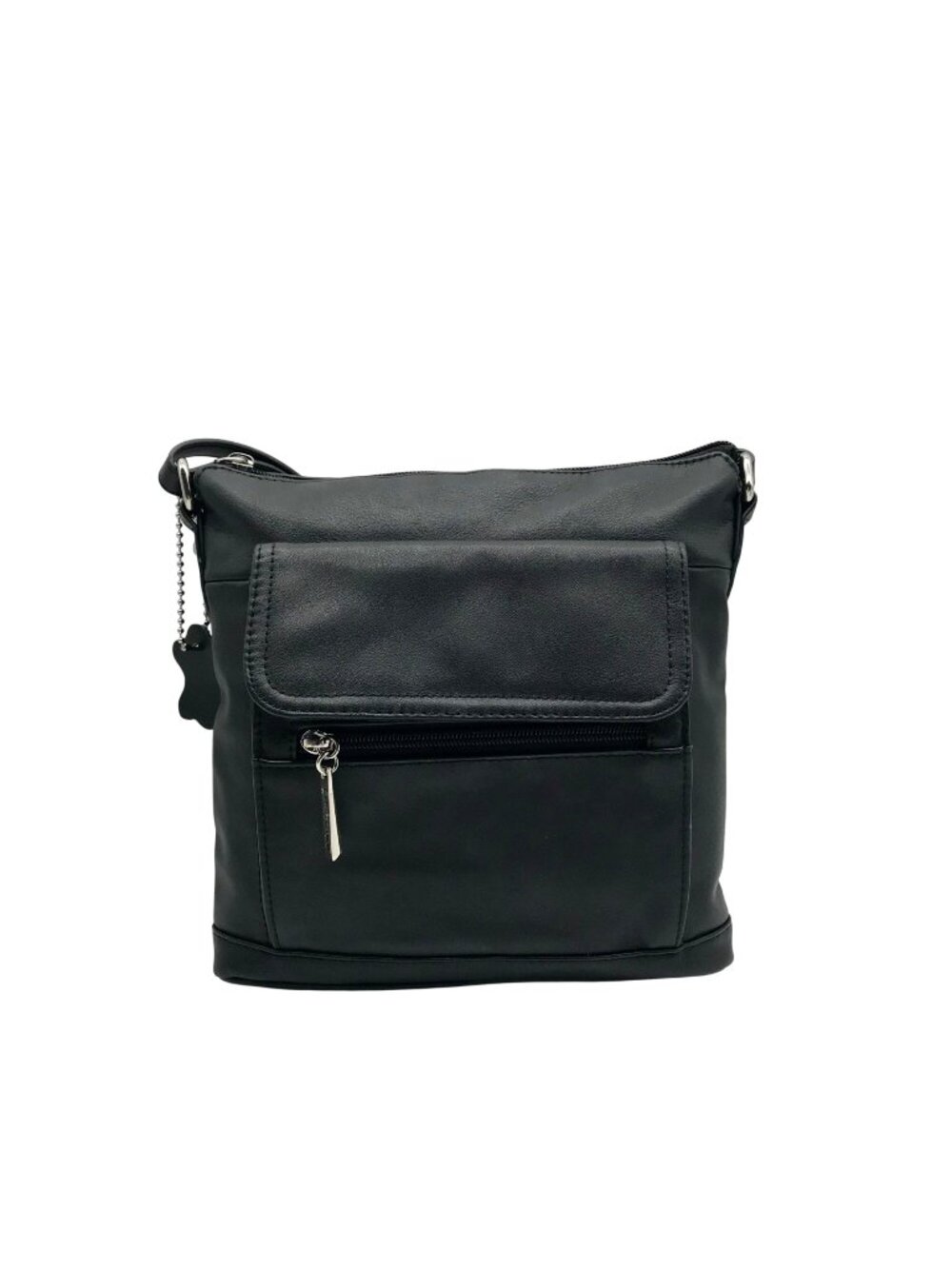 Giani Bernini Black Venice Nappa Crossbody Bag
